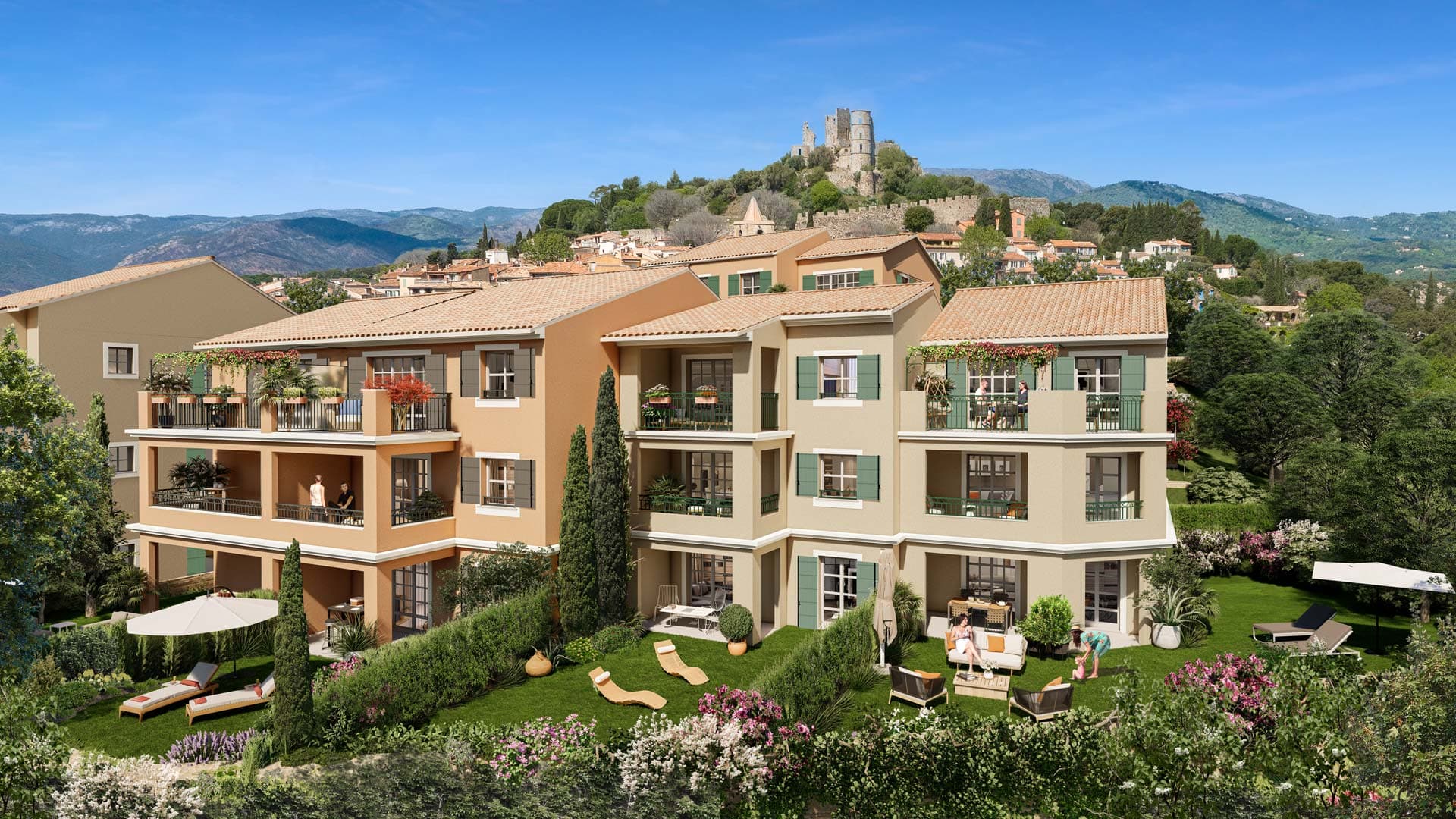 Au cœur du village